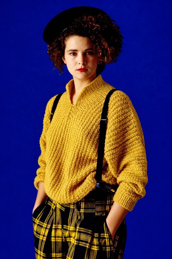 The Breakfast Club Sweater, an original 1980s knitting pattern
