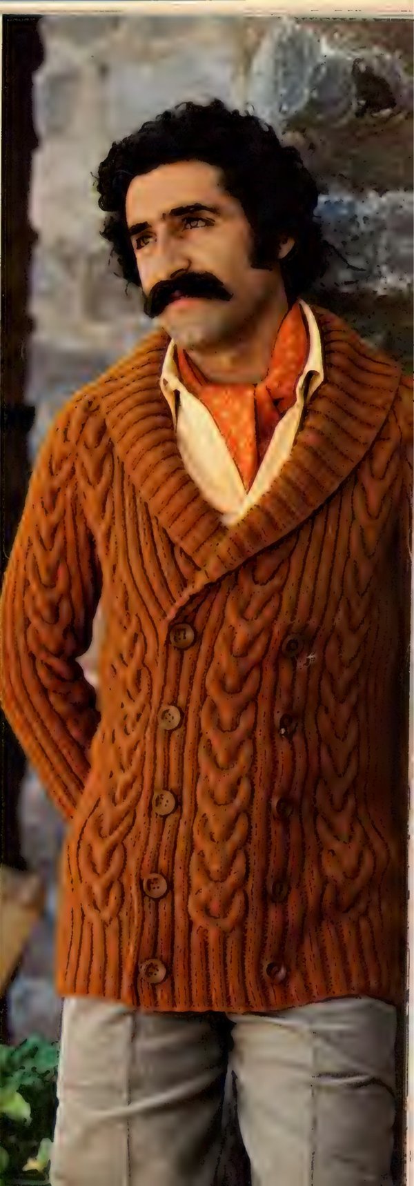 The Fireside Jacket: photograph of the original 1970s design