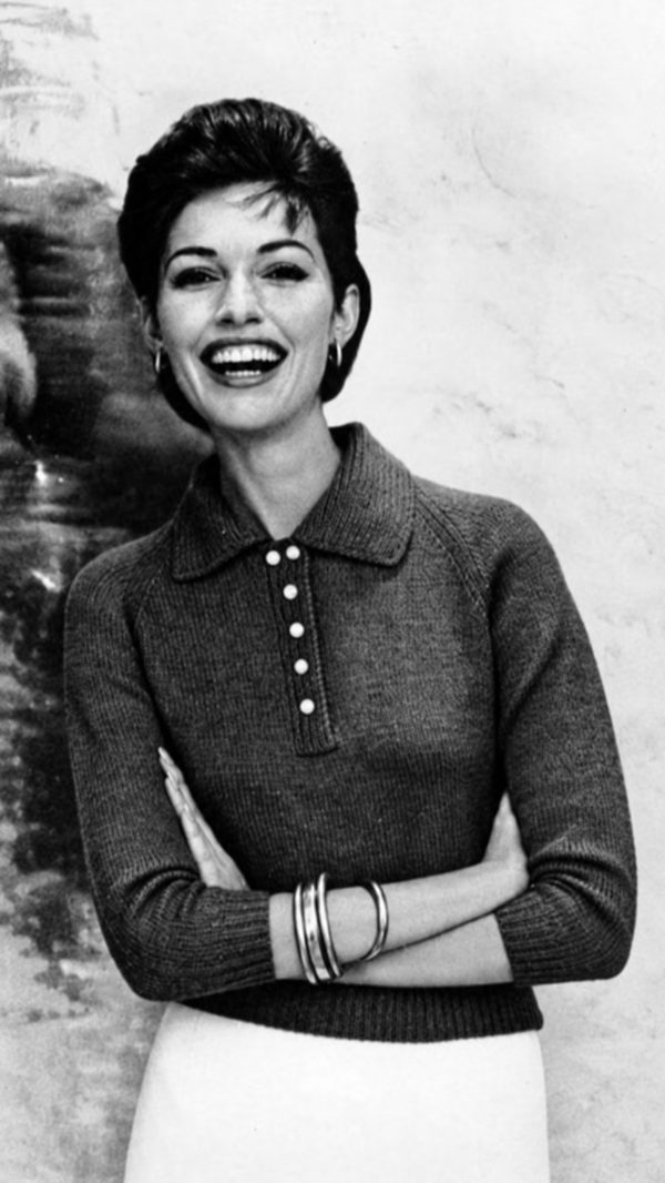 The Weekender Polo, an original 1960s knitting pattern